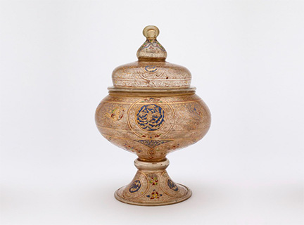 Footed Bowl with Cover